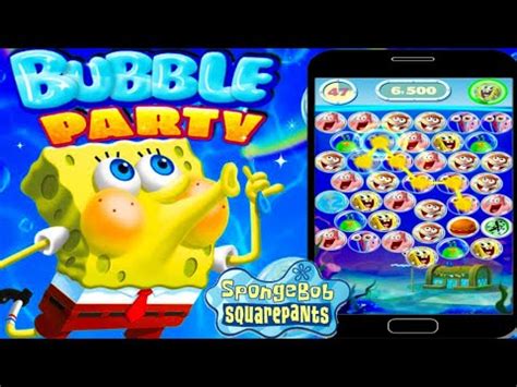 SpongeBob Bubble Party GAMEPLAY - YouTube