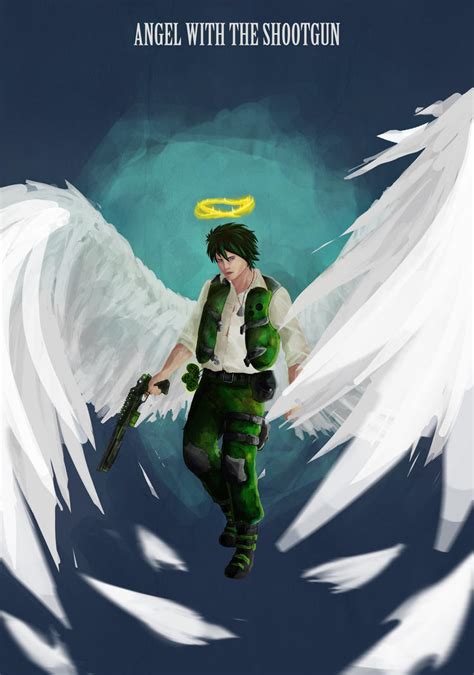 Angel With A Shotgun by Krzyuuba on DeviantArt