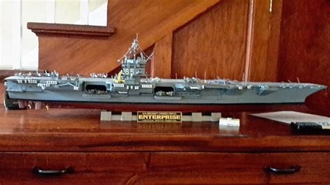 USS Enterprise Carrier Boat -- Plastic Model Military Ship Kit -- 1/350 Scale -- #78007 pictures ...