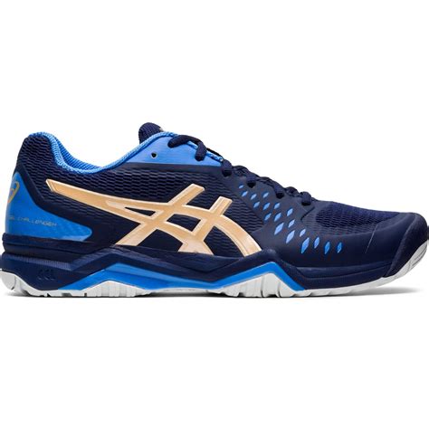 Asics Mens GEL-Challenger 12 Tennis Shoes - Peacoat/Champagne ...