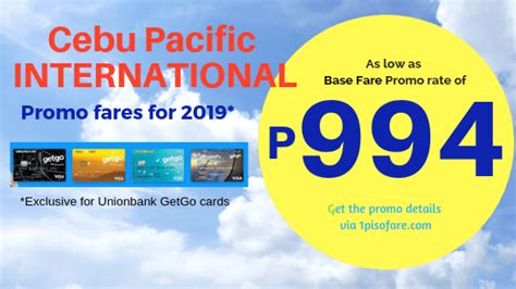 cebu pacific promo code 2019 | 1PisoFare Promos and Travel Tips