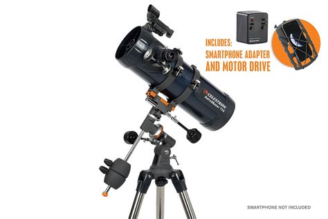 Celestron AstroMaster 114EQ Newtonian Telescope With Motor Drive ...