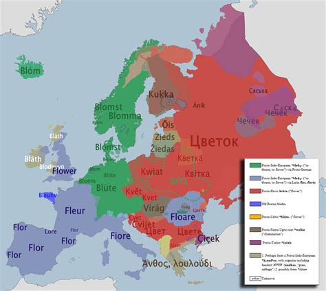 Linguistic Maps Of Europe | Languages Of Europe