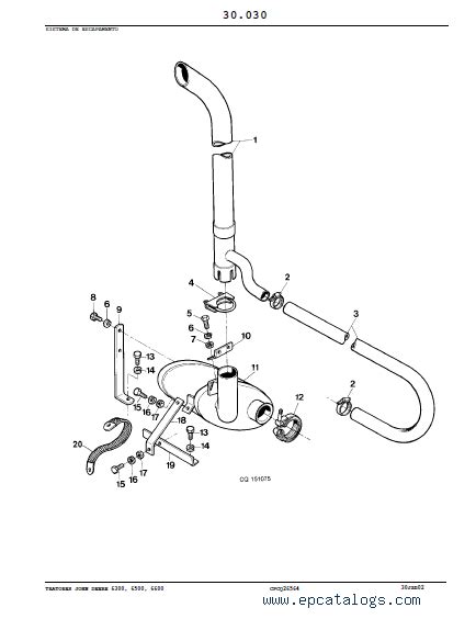 John Deere 6300, 6500 e 6600 Tractor Parts Catalog