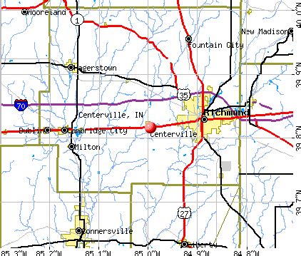 Centerville, Indiana (IN 47330) profile: population, maps, real estate, averages, homes ...