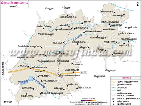 Tiruvannamalai Map