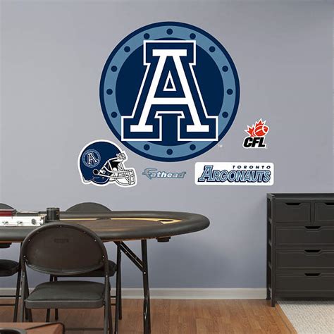 Toronto Argonauts Logo Wall Decal | Shop Fathead® for Toronto Argonauts Decor