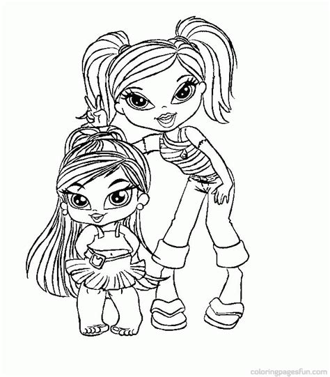 Bratz Babies Coloring Pages