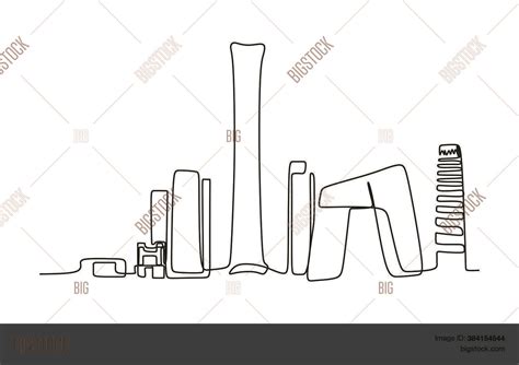 Beijing Skyline Vector & Photo (Free Trial) | Bigstock