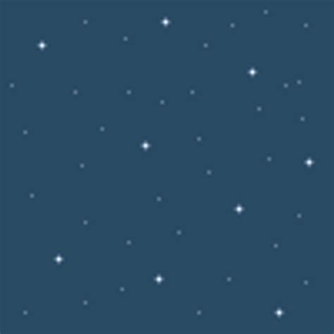 Glimmering Stars On Blue Sky GIF | GIFDB.com