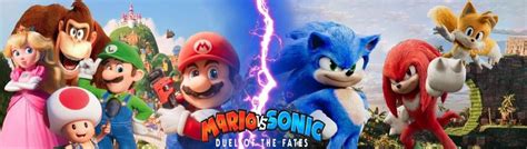 If Mario and Sonic had their own Crossover Movie. : r/Mario