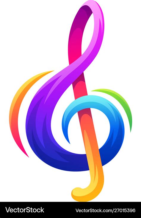 Note music logo design Royalty Free Vector Image