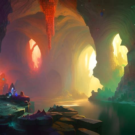 AI Cave Pool by Tintookie on DeviantArt