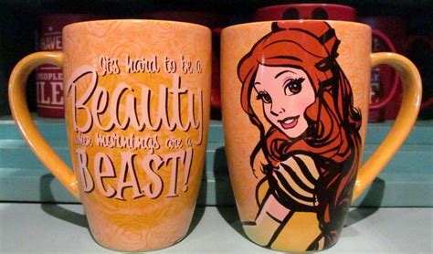 Belle "It's hard to be a Beauty when mornings are a Beast" Mug | Disney mugs, Disney coffee mugs ...