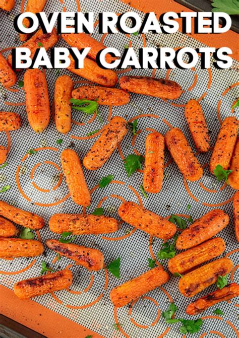 Oven Roasted Baby Carrots - CenterCutCook