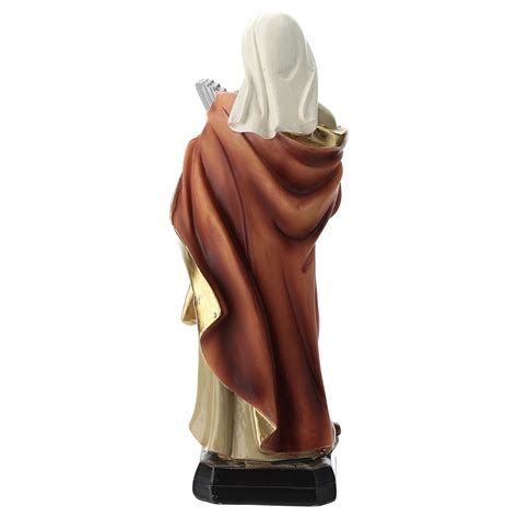 Saint Cecilia statue in resin 20 cm | online sales on HOLYART.com