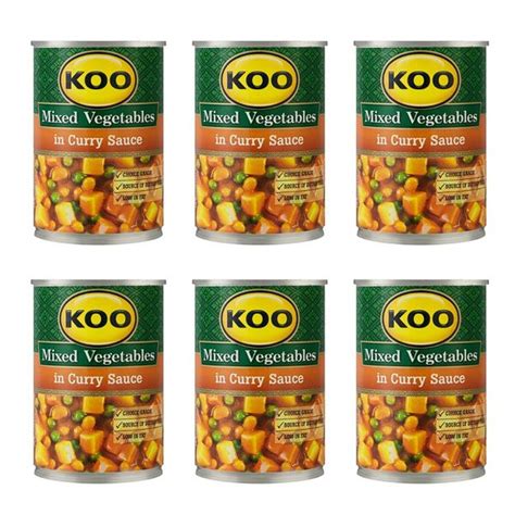 KOO Vegetable Curry (6 x 420g) | Shop Today. Get it Tomorrow ...