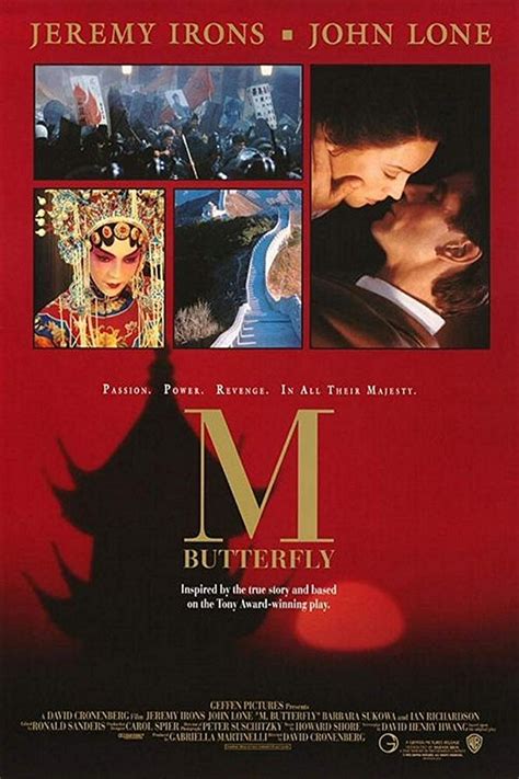 M Butterfly, film canado-américain de David Cronenberg, 1993