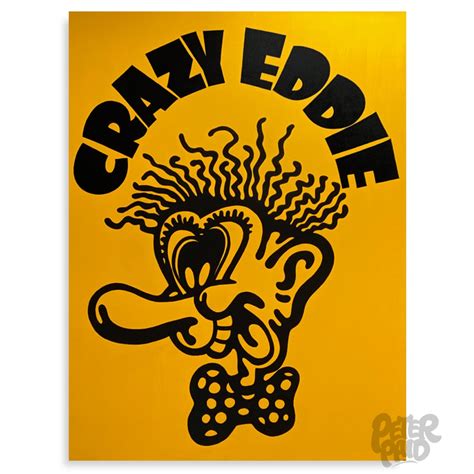 Crazy Eddie - Canvas Artwork | Peter Paid