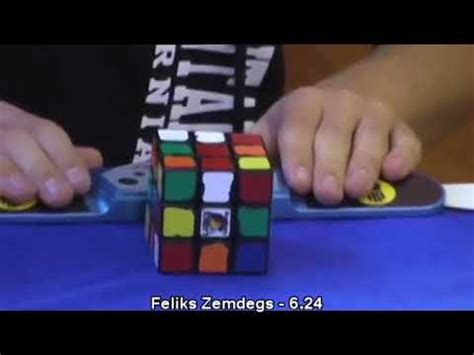 The history of rubik's cube world records 3x3 (1982 - 2018) - YouTube