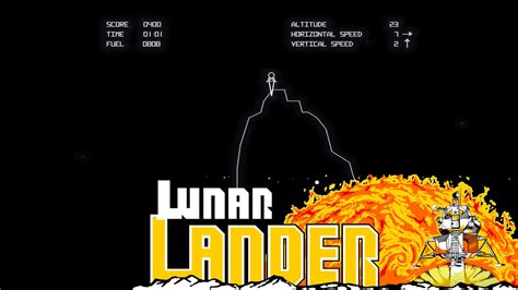 Lunar Lander Arcade Game