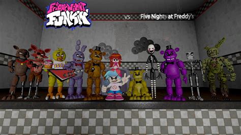 SFM FNF VS FNAF 1 Characters by mauricio2006 on DeviantArt