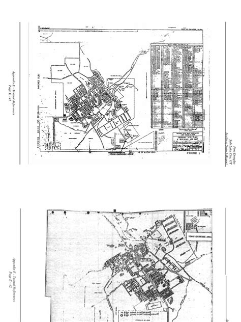 Fort Douglas Map (1942) | PDF