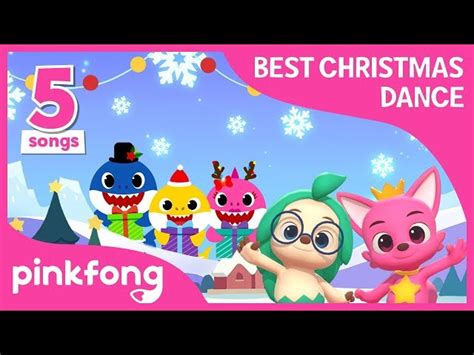 Christmas Sharks and more | Dance Dance | +Compilation | Pinkfong Songs ...