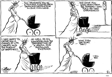 Editorial Cartoon: No Room for Gratitude - The Columbian