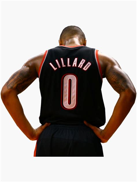 "Damian Lillard" Sticker for Sale by pauuulog | Redbubble