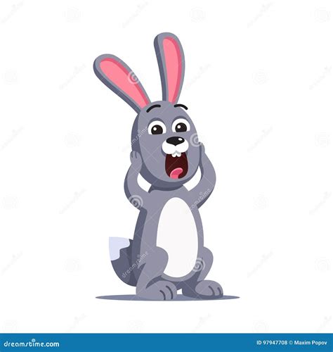 Rabbit Screaming And Crying Royalty-Free Stock Photography ...