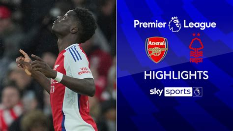 Arsenal 3-0 Nottingham Forest | Premier League highlights | Football ...