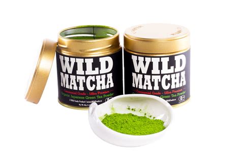 Wild Matcha Ceremonial Grade, Whole Leaf Green Tea From Japan, Organic ...