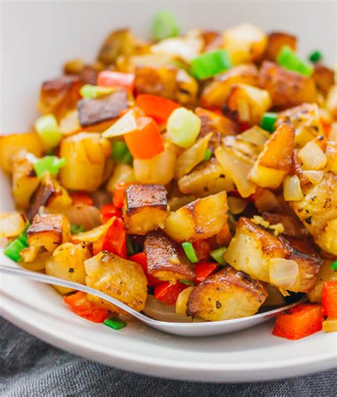 Crispy Lemon Breakfast Potatoes - Savory Tooth