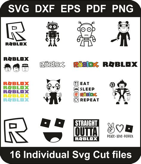 Roblox Svg Bundle | Roblox Piggy Png Pack