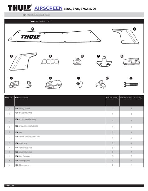 Thule Roof Rack Installation Instructions - DocsLib