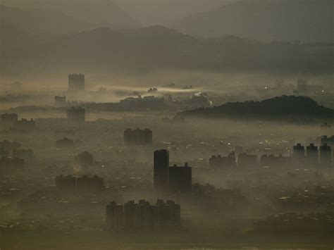 Smog is air pollution that reduces visibility | Environmental science ...