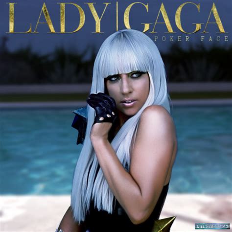 LADY GAGA - POKER FACE (COVER ART) by WeediHD on DeviantArt