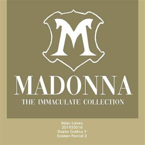 Madonna The Immaculate Collection by Helen Lainez - Issuu