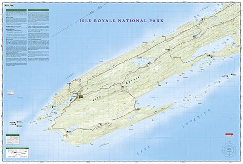 Isle Royale Hiking Map : The Hiker Box