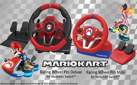 Nintendo Switch Mario Kart Racing Wheel Pro Deluxe by HORI - Officially ...