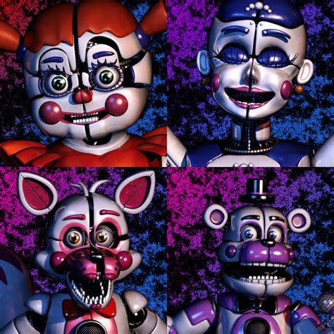 FNaF SL: Character Icons - Part 1 by Puppetio on DeviantArt Fnaf 5 ...