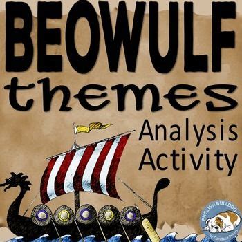 Beowulf Themes Textual Analysis Activity | Beowulf, Teaching british literature, Beowulf lessons