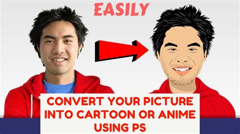 How to convert your picture into a cartoon or anime - YouTube