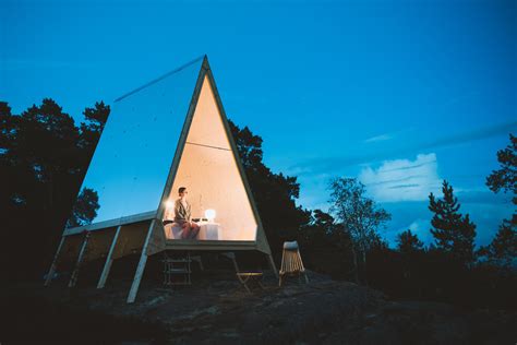 Nolla Cabin, a detachable mini-house that looks like a tent | Collater.al