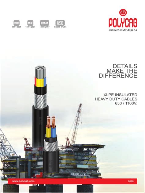 Polycab LT XLPE Cable Catalogue | PDF