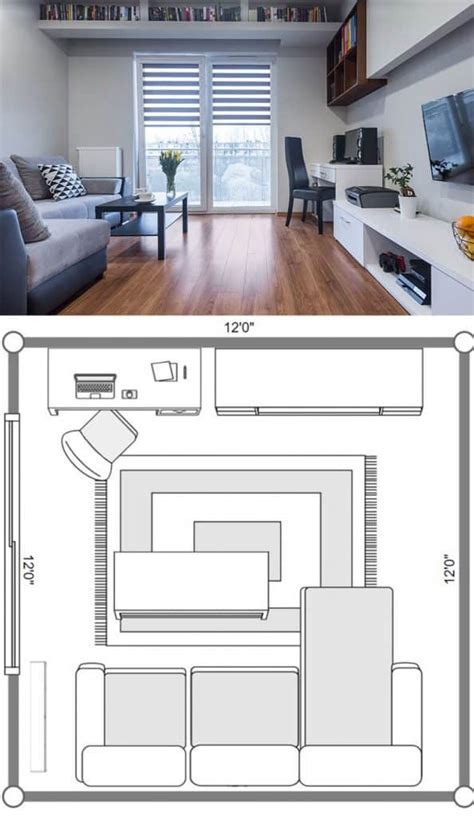 How To Arrange Furniture In A Square Living Room | www.resnooze.com