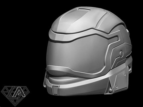 Halo Reach Gungnir Helmet