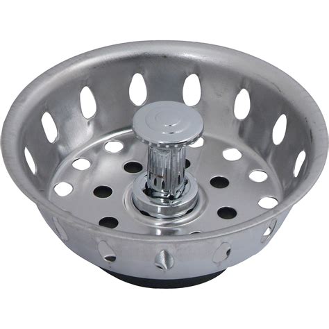 Peerless all metal Deluxe Sink Strainer with Stopper - Walmart.com