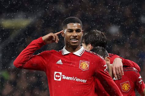 Marcus Rashford and the goal celebration that is transcending football - The Athletic